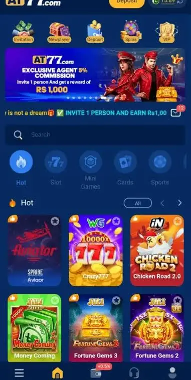 game homepage