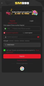 SM999 Game Download Best Earning Platform in Pakistan 2026 2