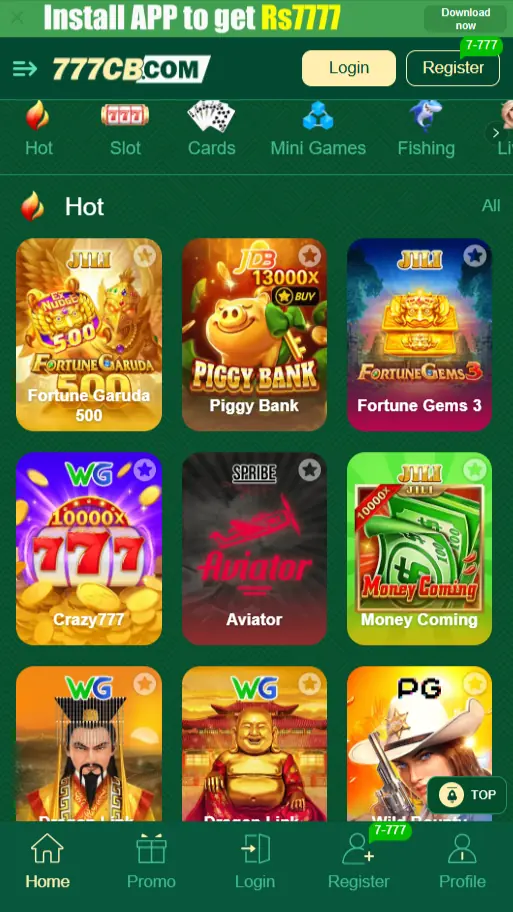 777CB Game Homepage