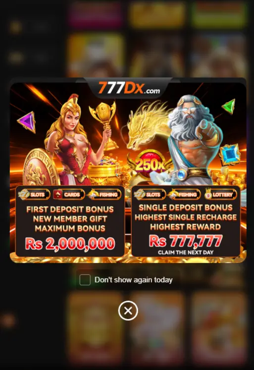 777DX game image