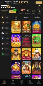 777SZ Game Download – Latest Gaming App in Pakistan 1