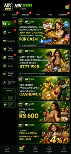 MK999 Game Download: The Latest Earning App in Pakistan 1
